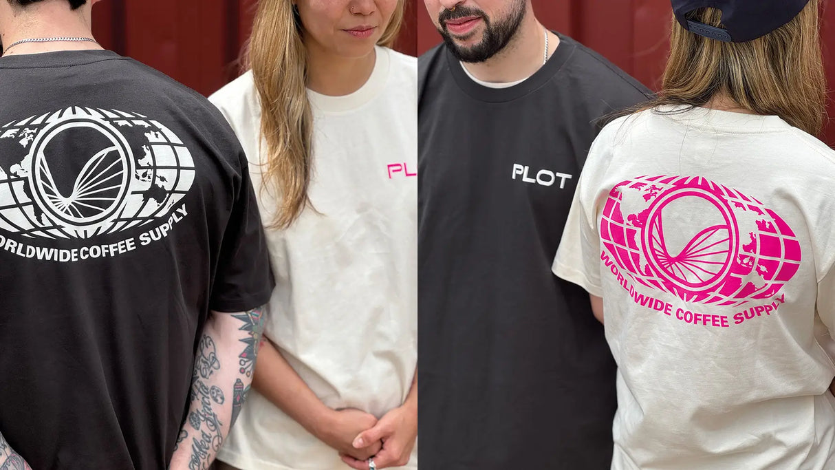 PLOT "Worldwide Coffee Supply" Tee