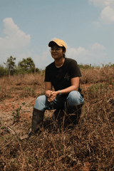 Komal Sable of South India Coffee Company, looking pensive